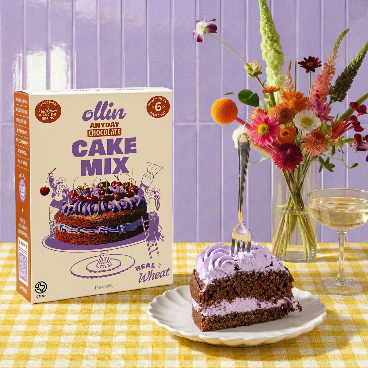 Ollin | Real Wheat Cake Mix