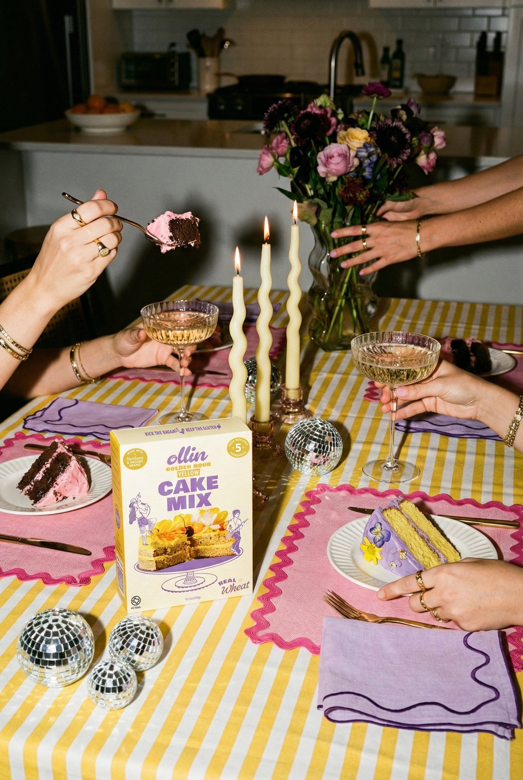 The Duo | "Golden Hour" & "Anyday" Ancient Grains Cake Mix Ollin