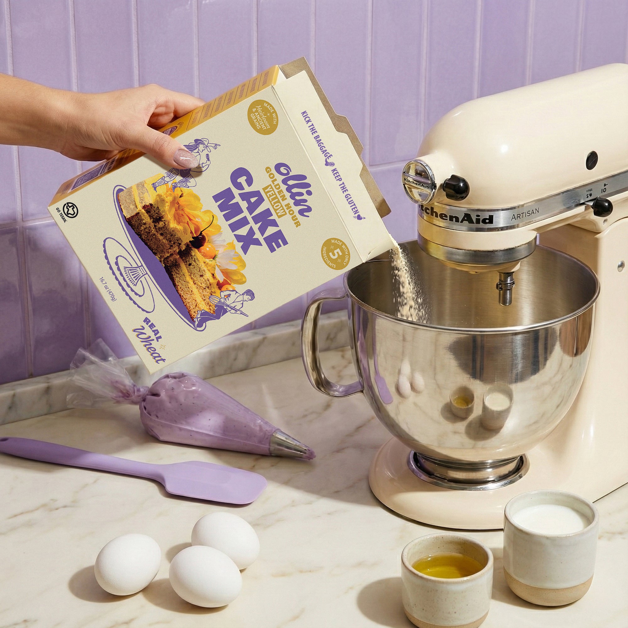 The Duo | "Golden Hour" & "Anyday" Ancient Grains Cake Mix Ollin